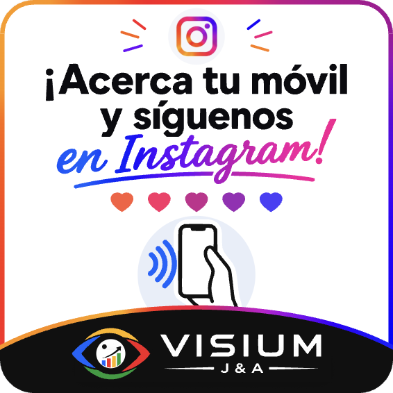 Placa adhesiva Instagram